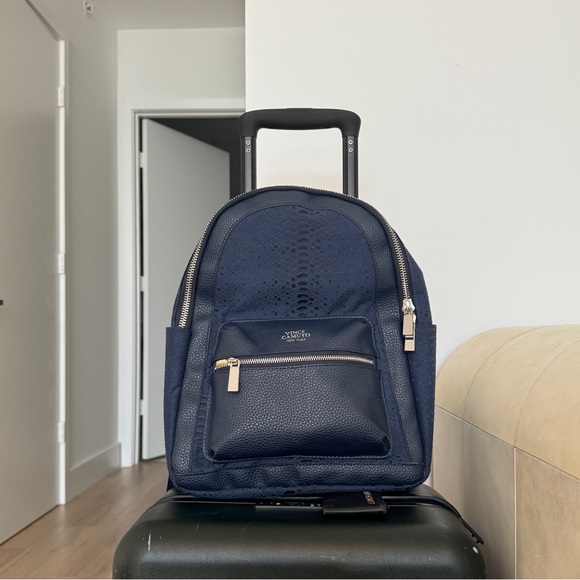blue laptop backpack trolley sleeve Rover | and everyday ease. Trolley sleeve convertible backpack -